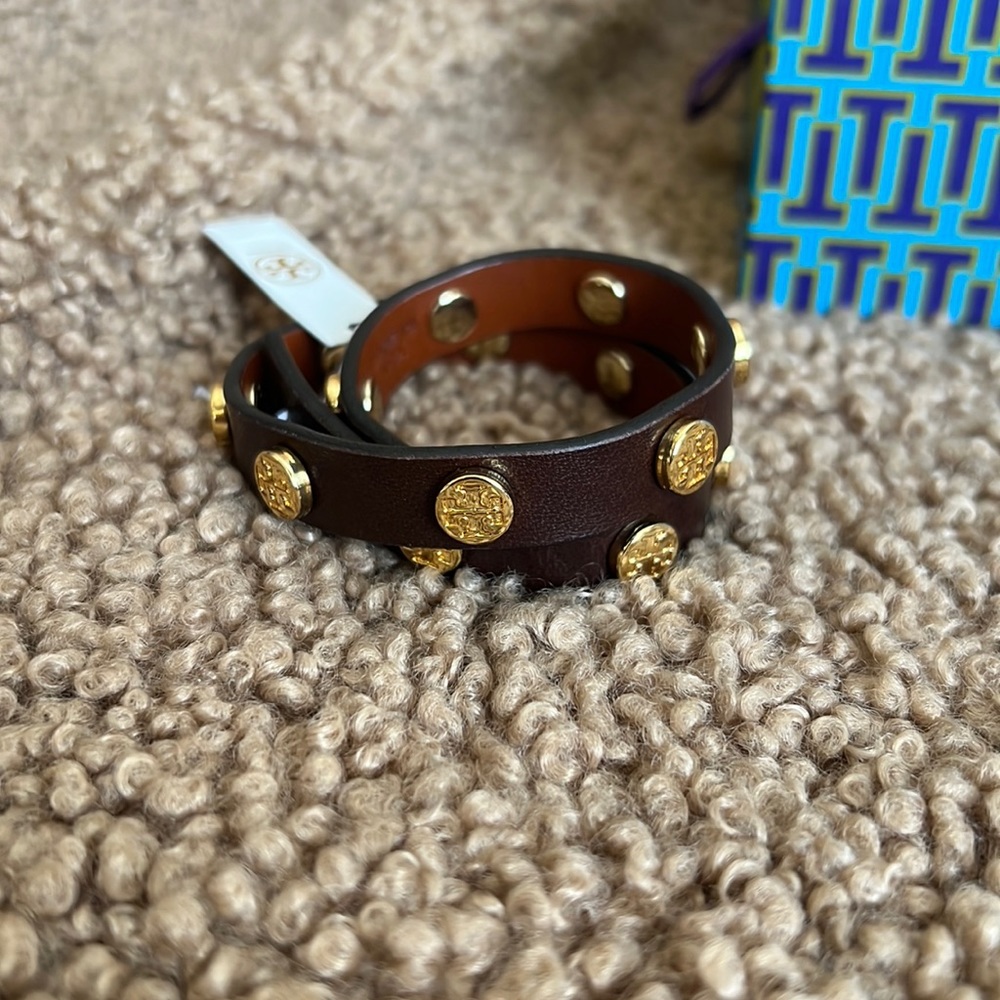 Tory Burch double wrap bracelet